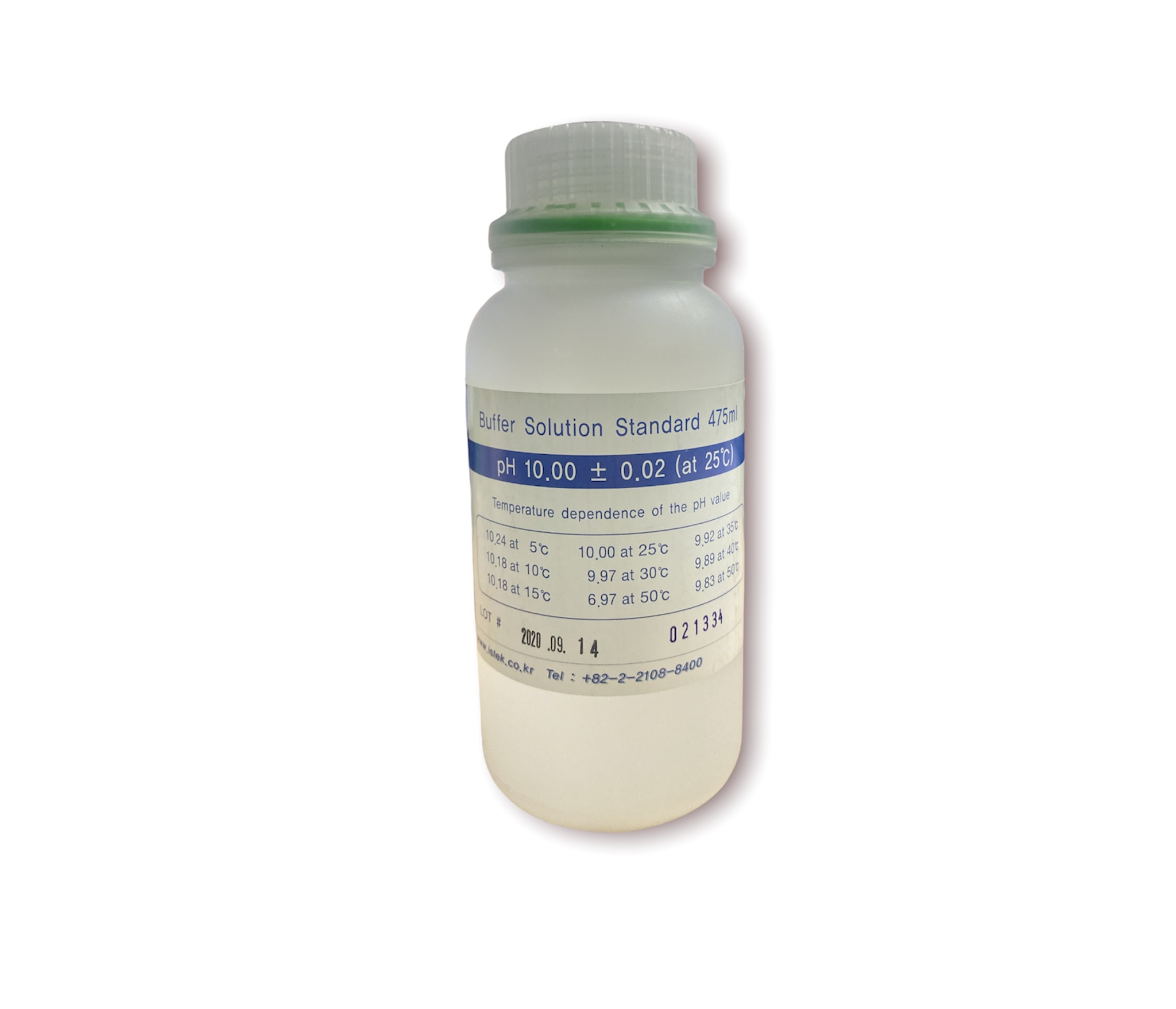 Buffer Solution pH 10, 475 ml -Istek Korea