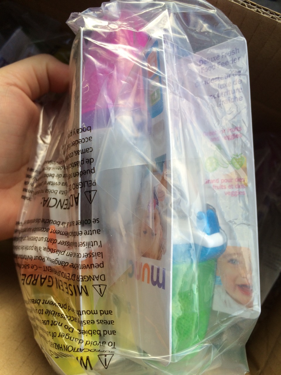 CH201 ของเด็กจุกตาข่ายใส่ผลไม้หรืออาหาร ของแท้ ชิ้นละ