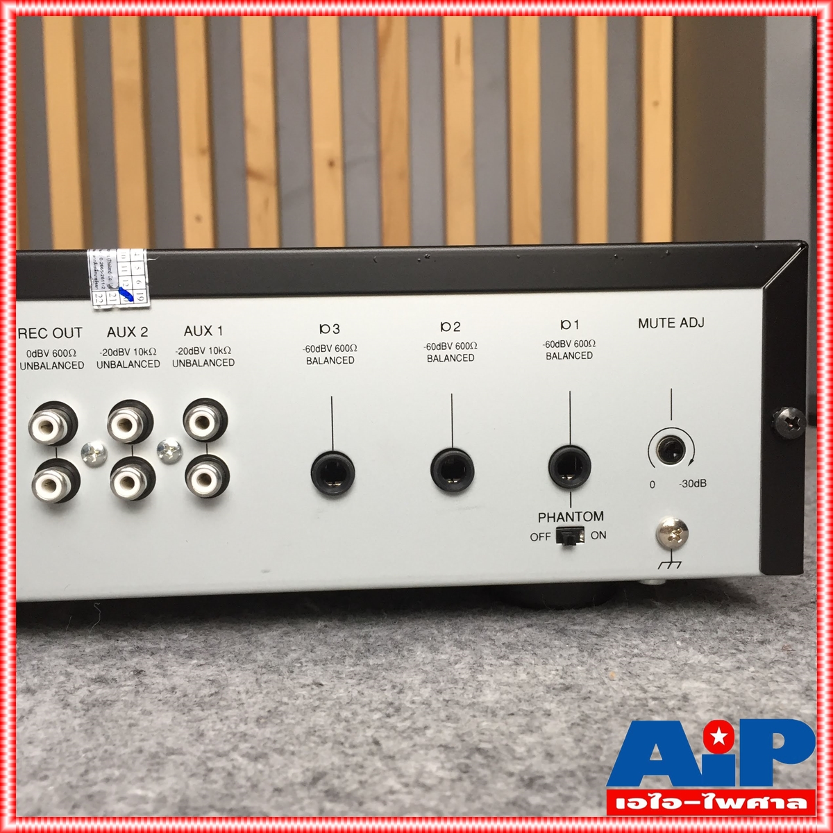 TOA A-2060H AMPLIFIER เครื่องขยายเสียง A 2060H A2060H AMP amp แอมป์ แอมป์TOA เครื่องเสียง เอไอ-ไพศาล