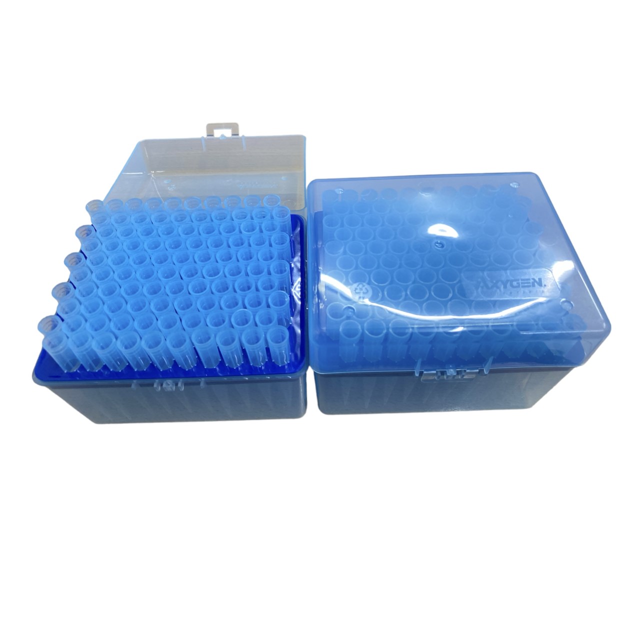 Box with Tip 1000 ul, 200 ul, 96's/Box