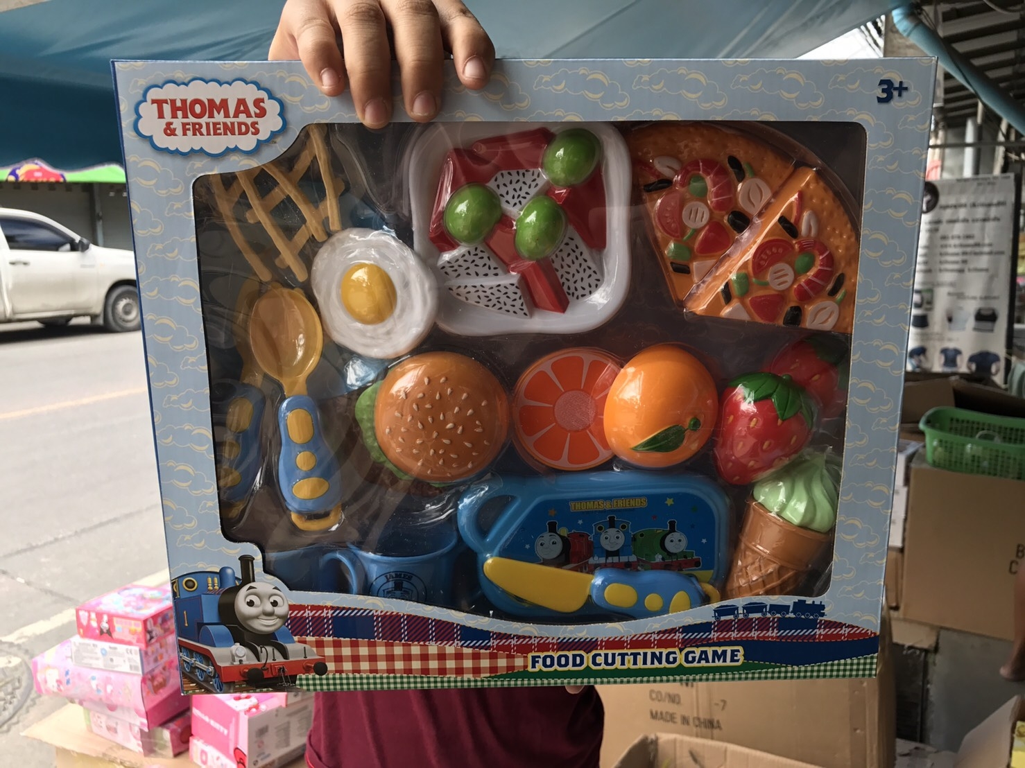 TM06608 เซตอาหารโทมัส thomas ลิขสิทธิ์ถูกต้อง