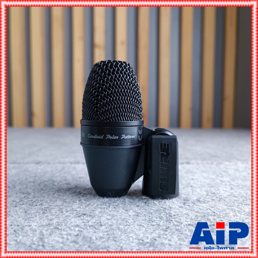 SHURE PGA56LC ไมค์กลอง ไมค์เครื่องดนตรี pga 56 lc Dynamic Snare/Tom Microphone ไมค์สาย ไมค์ทอม microphone ของแท้ +++