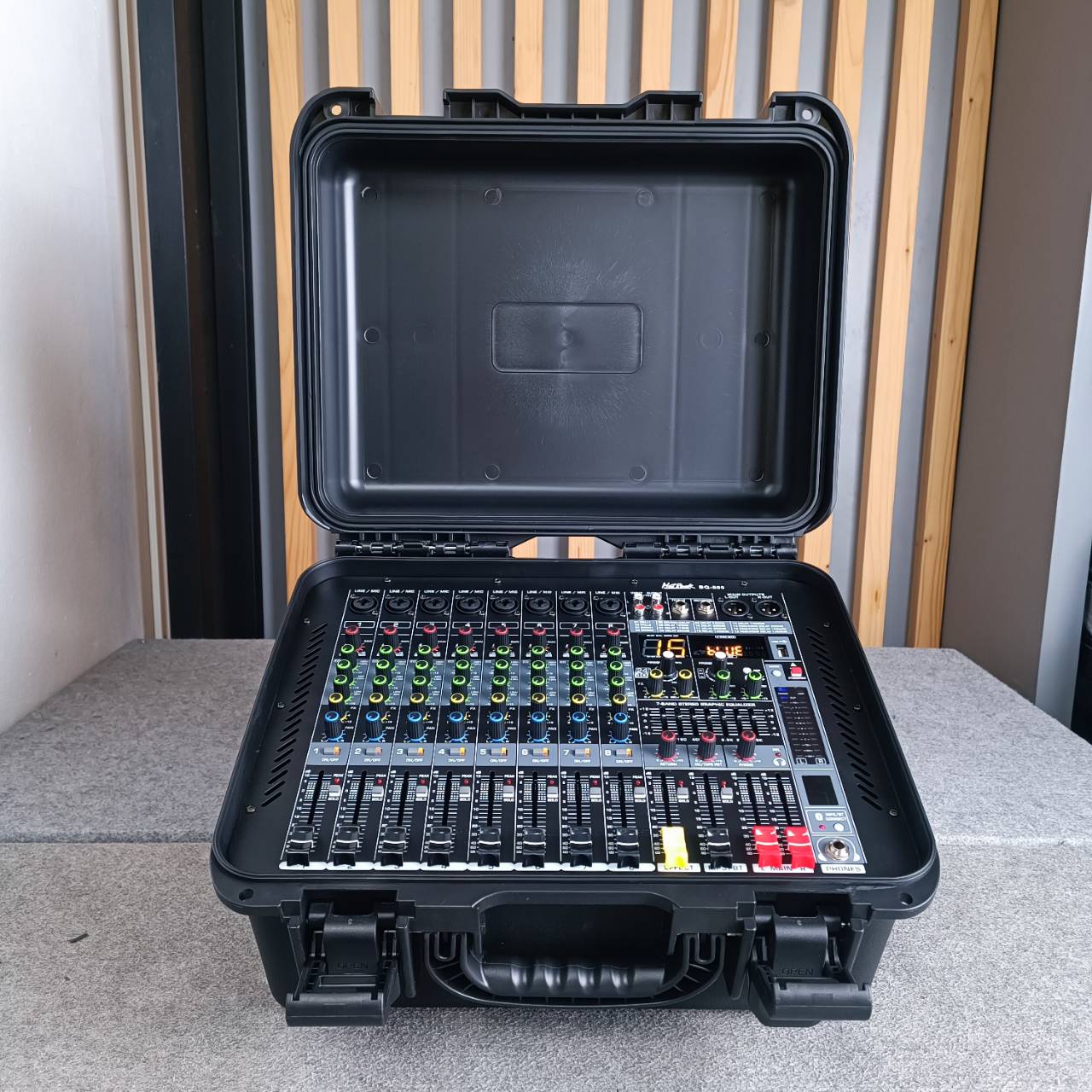 HOTROCK BQ-800 powermixer rackเพาเวอร์มิกซ์ 8 CH แอมป์ จอแสดงผลดิจิทัล MP3 BQ800 BQ 800 เอไอ-ไพศาล