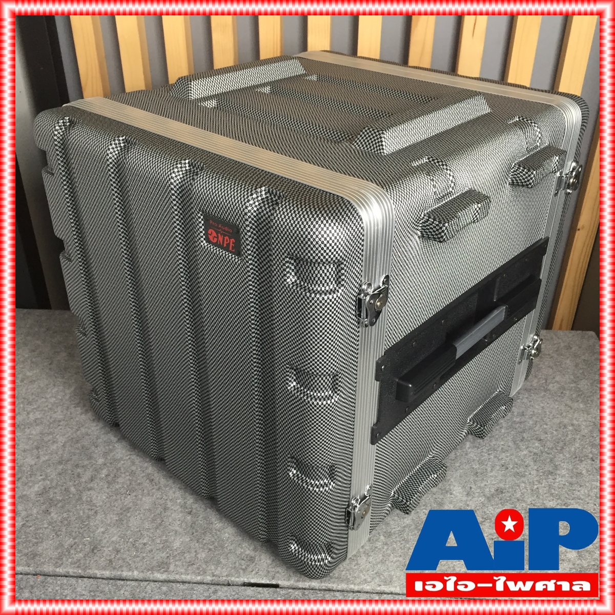 NPE RC ABS10U KEVLAR เคฟล่า ลึก17นิ้ว RACK ABS 10U 17นิ้ว แร็คเครื่อง ...