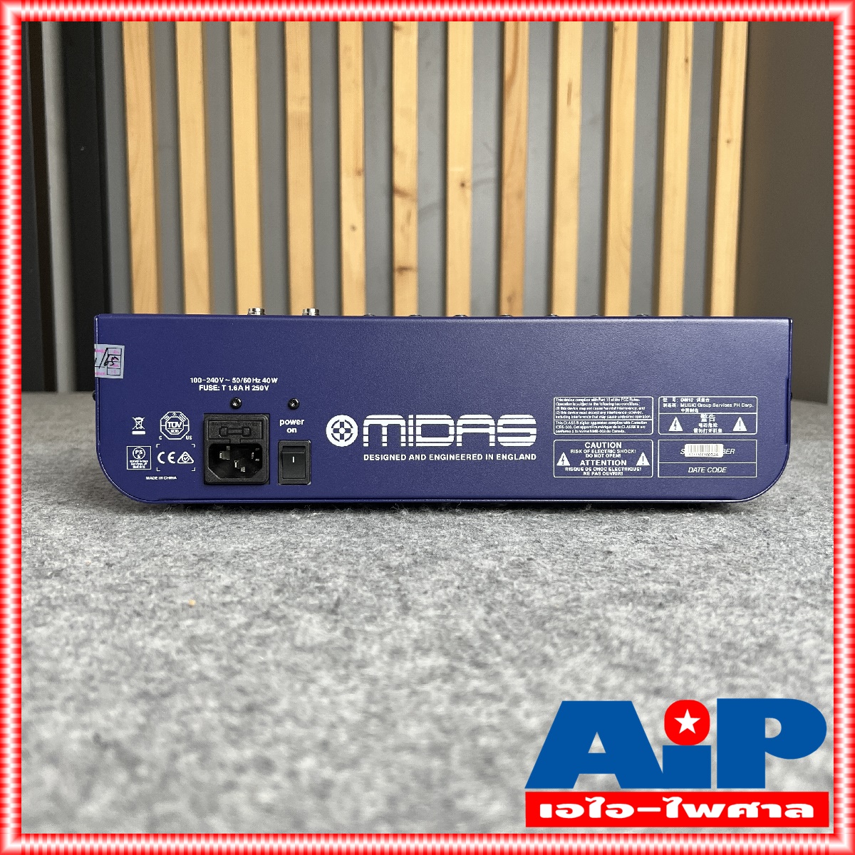 MIDAS DM-12 MIXER MIX DM 12 เครื่องปรับแต่งเสียง DM12 มิกเซอร์ มิกซ์ ของแท้ประกันศูนย์ไทย 1ปี MI DAS +++