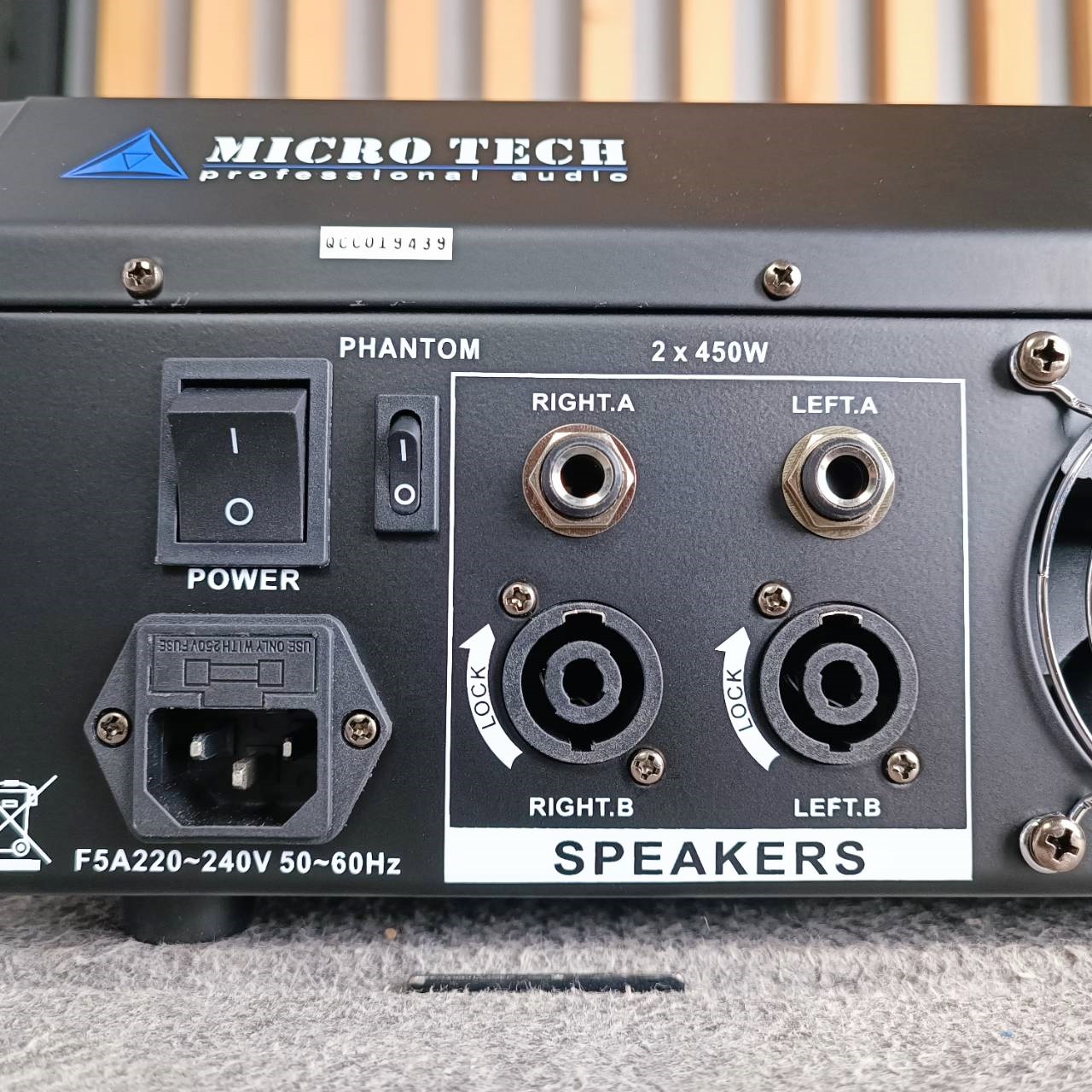 MICROTECH MP-6 powermixer เพาเวอร์มิกเซอร์ 6 ช่อง เอฟเฟคแท้ ไมโครเทค MICROTECH MICRO TECH MP 6 MP6 เอไอ-ไพศาล