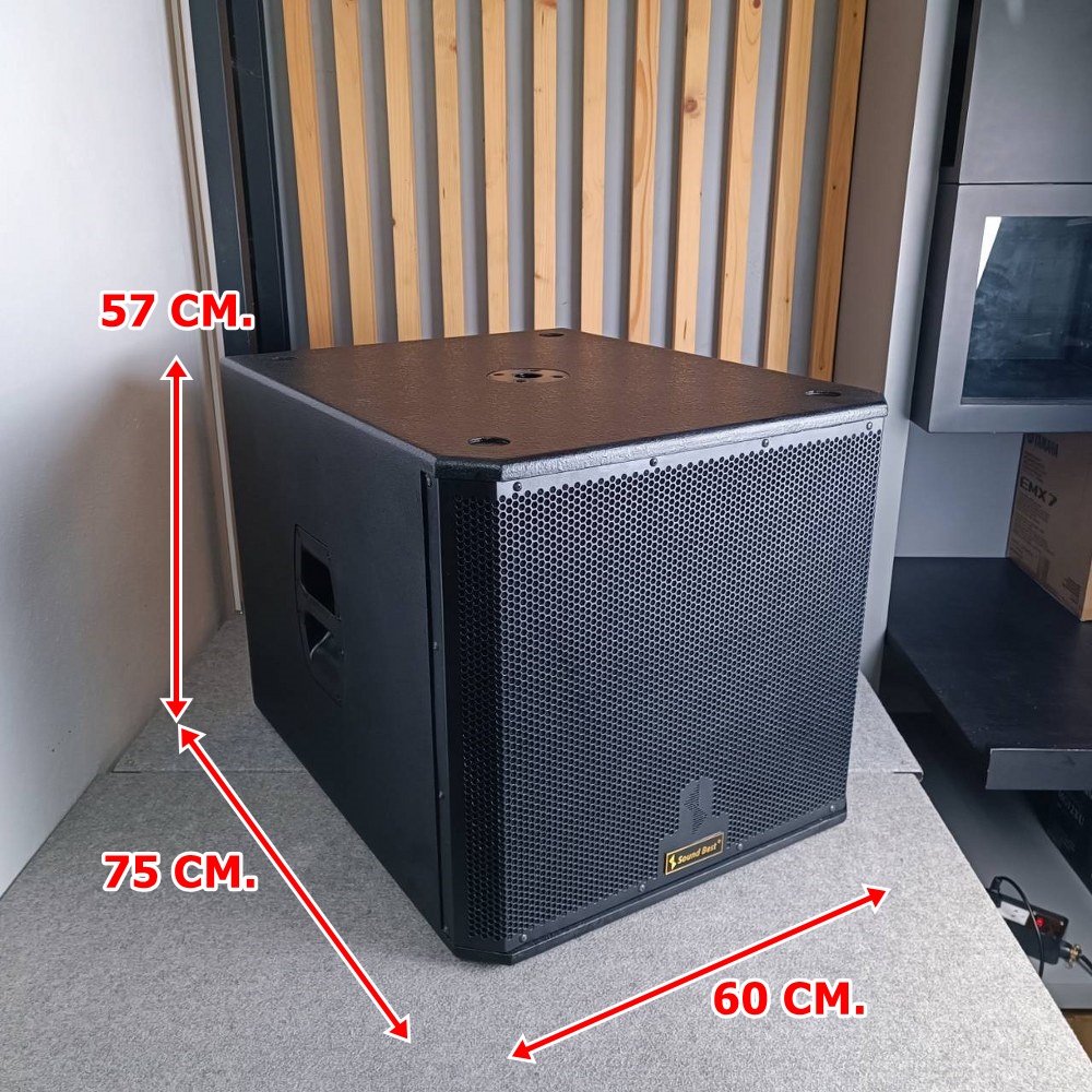 SOUNDBEST SR-718 SR-18ST1200 ตู้ซับ 18นิ้ว ไม้อัด ตู้ลำโพง ซับเบส ลำโพง เครื่องเสียงกลางแจ้ง SUBWOOFER SPEAKER SR 718 SR 18ST1200 SR718 SR18ST1200 เอไอ-ไพศาล