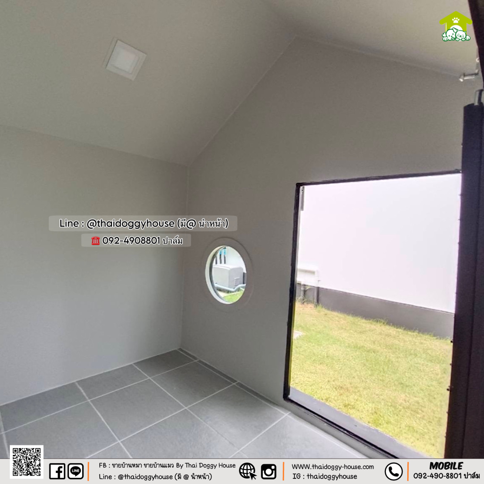 บ้านหมา บ้านแมว 𝐓𝐡𝐚𝐢 𝐝𝐨𝐠𝐠𝐲 𝐡𝐨𝐮𝐬𝐞🌳 ✨ แบบบ้าน 𝐌𝐔𝐉𝐈