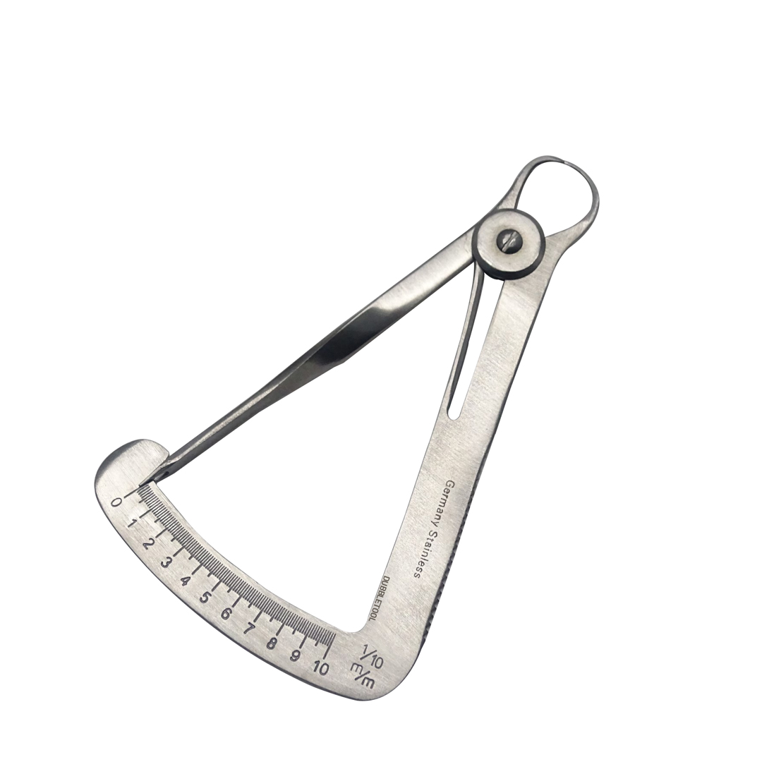 วงเวียนวัดพลอย ก้ามปูวัดขนาด 10 มิล caliper wax/metal อุปกรณ์วัดความหนาขี้ผึ้ง และโลหะ ช่วงการวัด0-10มม.