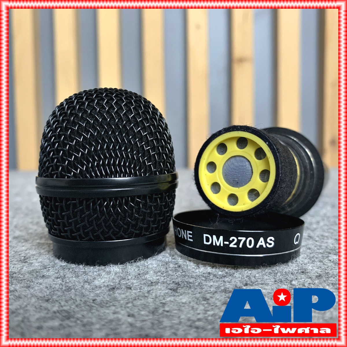 TOA DM-270 AS ไมค์ ไมโครโฟนแบบมีสาย Dynamic Microphone DM 270 AS DM270 AS DM 270AS DM270AS เอไอ-ไพศาล