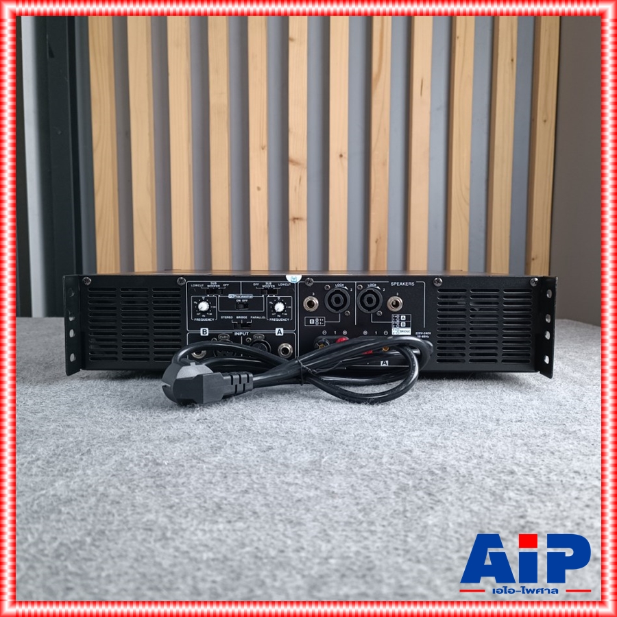 PROEUROTECH XQ-400 POWERAMP เพาเวอร์แอมป์ 2 แชนแนล กำลังขับ 2 x 400 วัตต์ ที่ 8 โอห์ม โปรยูโรเทค XQ400 XQ 400 เอไอ-ไพศาล