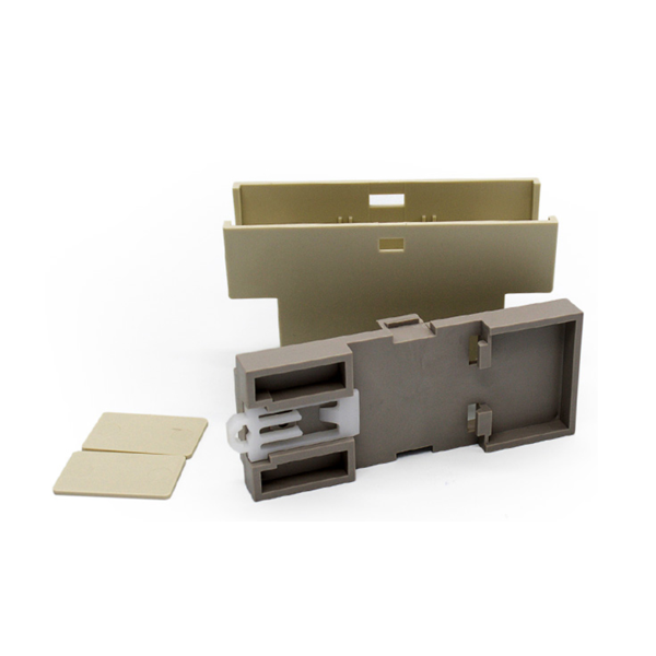 ABS Material Plastic Din Rail PLC Enclosure For Electronics Project Box