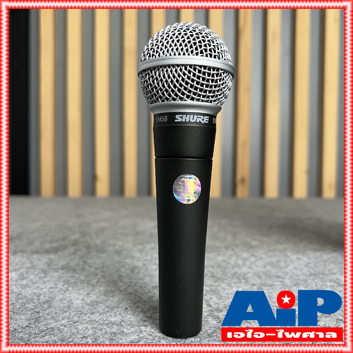 แท้มหาจักร* SHURE ไมโครโฟน รุ่น SM58S SM58 SM 58 S Dynamic Microphone ชัวร์ ไมค์ ไมค์สาย ไมค์ร้องเพลง ไมค์พูด SM-58S +++