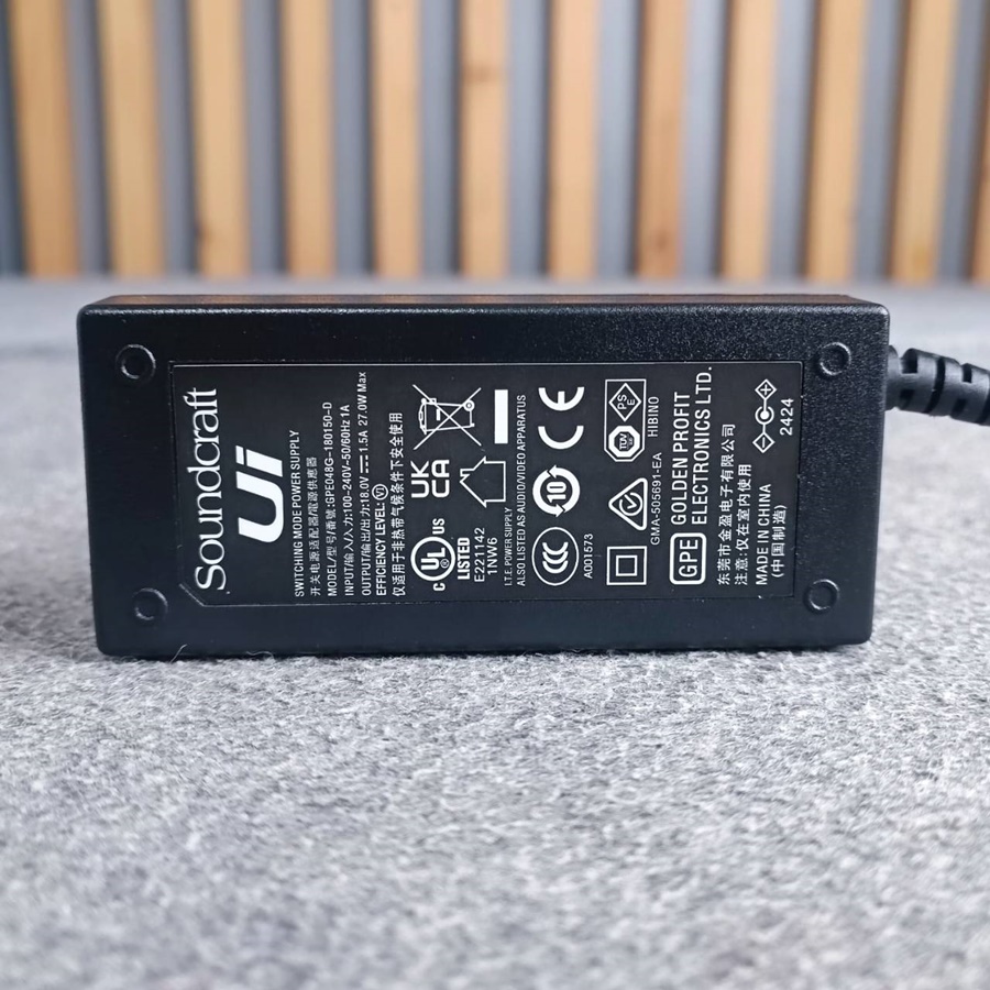 อแดปเตอร์ SOUNDCRAFT UI-16 ของแท้ ADAPTOR อะแดปเตอร์ มิกเซอร์ UI16 UI 16 หม้อแปลงไฟ เอไอ-ไพศาล