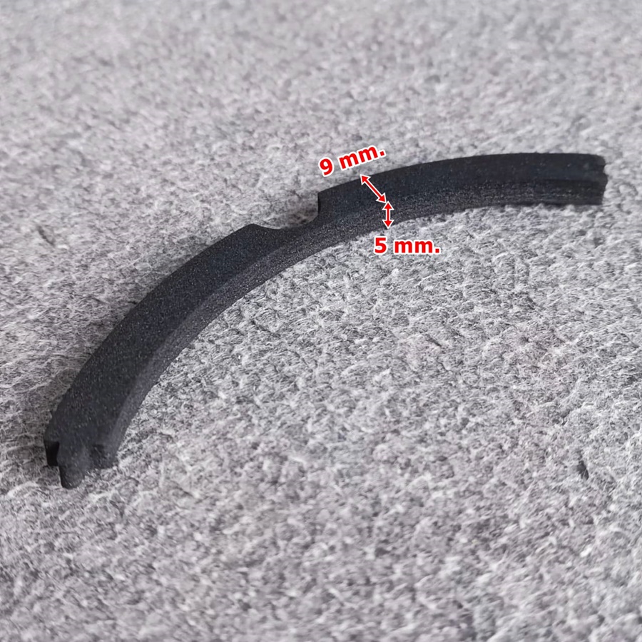 (1ชุด มี4ชิ้น) ขอบทับลำโพง 6.5นิ้ว 4ชิ้น เว้ากลาง ขอบทับ ลำโพง คิ้วลำโพง ฟองน้ำขอบลำโพง อะไหล่ดอกลำโพง6.5นิ้ว เอไอ-ไพศาล