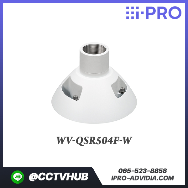 Camera Accessories I-Pro รุ่น WV-QSR504F-W Mount Bracket (i-PRO white)