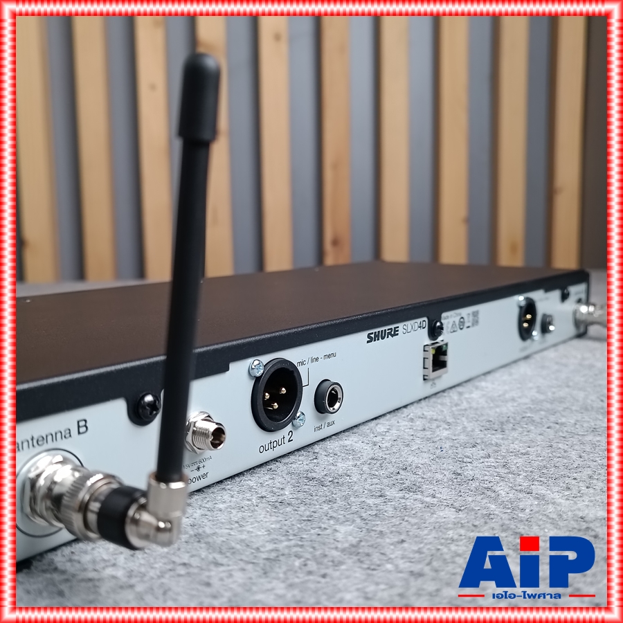 SHURE SLXD24DA/B58-M55 ไมค์ลอย2ตัว +++ ไมค์ลอย มือถือคู่ แบบดิจิตอล 24 บิต คลื่นความถี่ 694-703 MHz และ 748-758 MHz เอไอ-ไพศาล