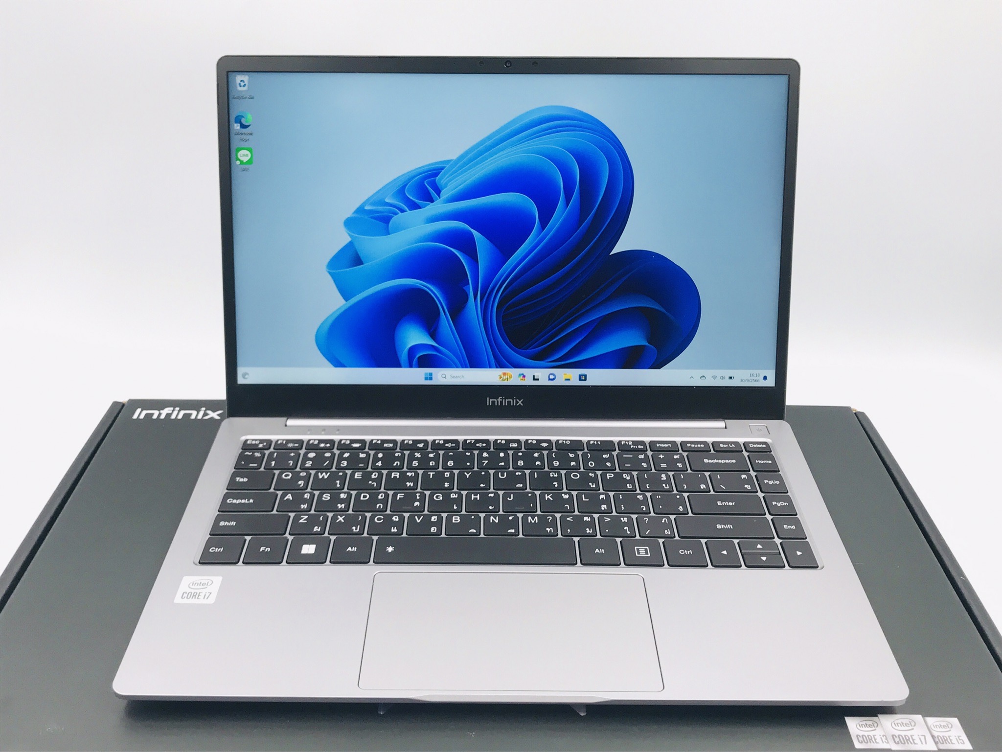 🔥 Notebook Infinix INBOOK X2-i7 🔥💻 สเปคดี บอดี้อะลู บางเบา พกพาสะดวก 💻 ❌i7-1065G7 / 8GB / 512GB SSD / 14" Full HD ❌