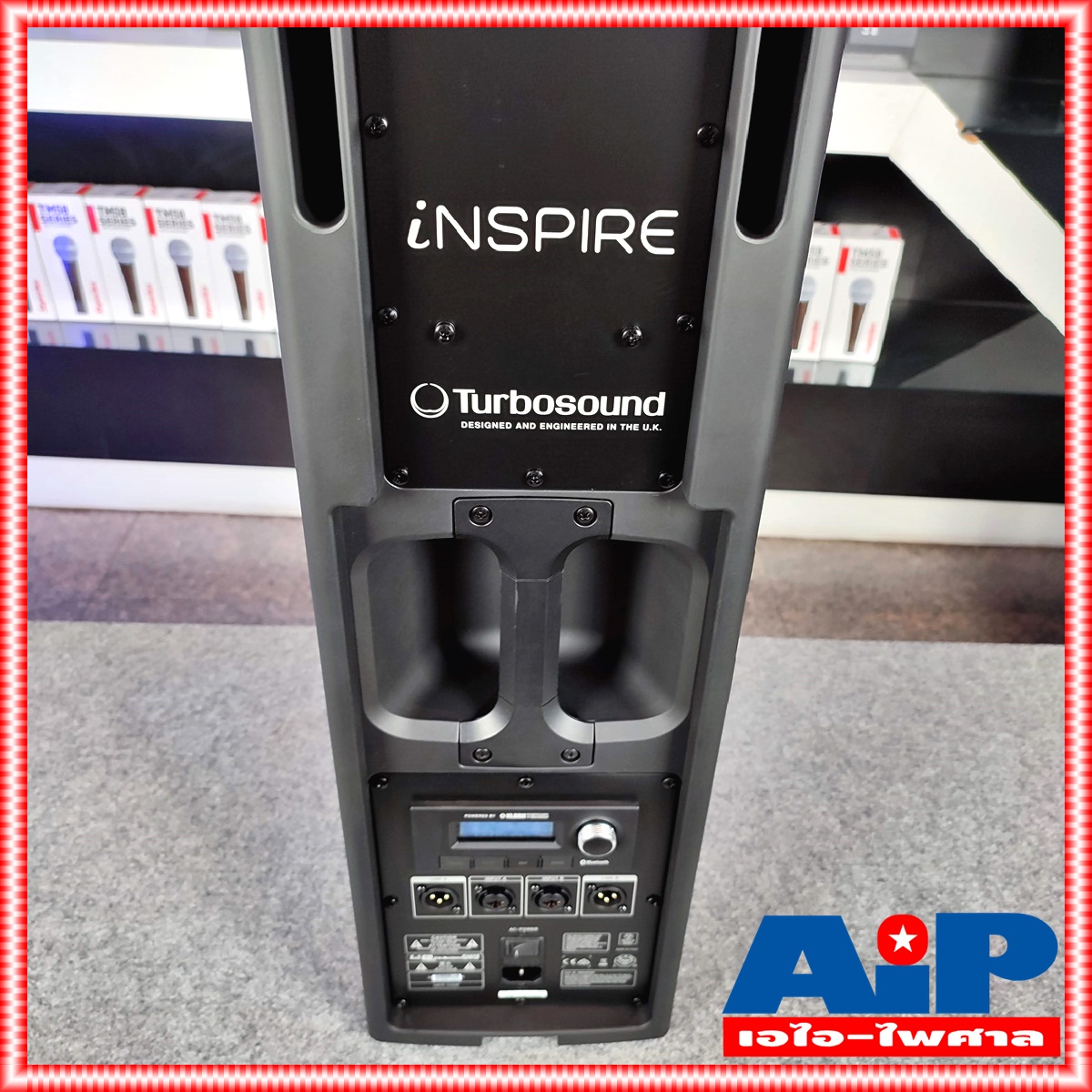 Turbosound iNSPIRE IP300 ตู้ลำโพง 600 Watt Powered Column Loudspeaker Turbo sound IP 300 IP-300 ตู้ลำโพง ACTIVE speaker +++