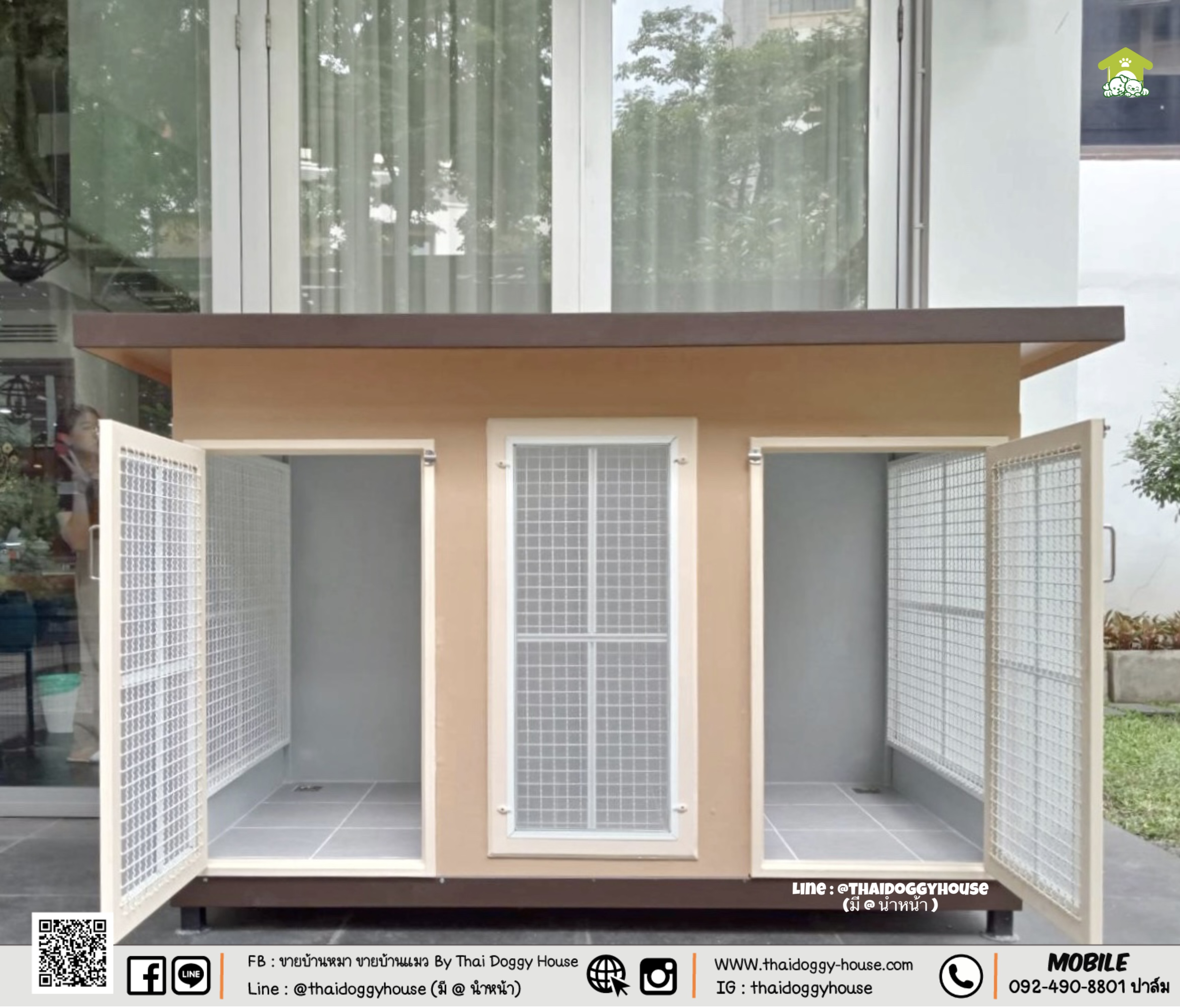 บ้านหมา บ้านแมว " 𝐁𝐎𝐗 𝐒𝐓𝐘𝐋𝐄 𝐁𝐘 𝐓𝐇𝐀𝐈 𝐃𝐎𝐆𝐆𝐘 𝐇𝐎𝐔𝐒𝐄 "