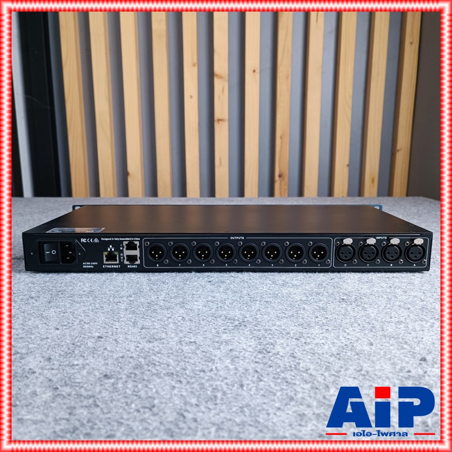 MARANI MIR480A 4IN 8OUT loudspeaker processor ดิจิตอลครอสโอเวอร์ อินพุตและเอาต์พุต โดยมีการประมวลผล Sampling Rate 96kHz MIR 480 A MIR480A เอไอ-ไพศาล +++