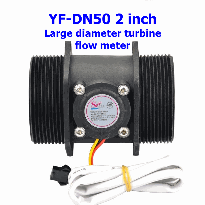 YF-DN50 2" inch Water Flow meter Sensor