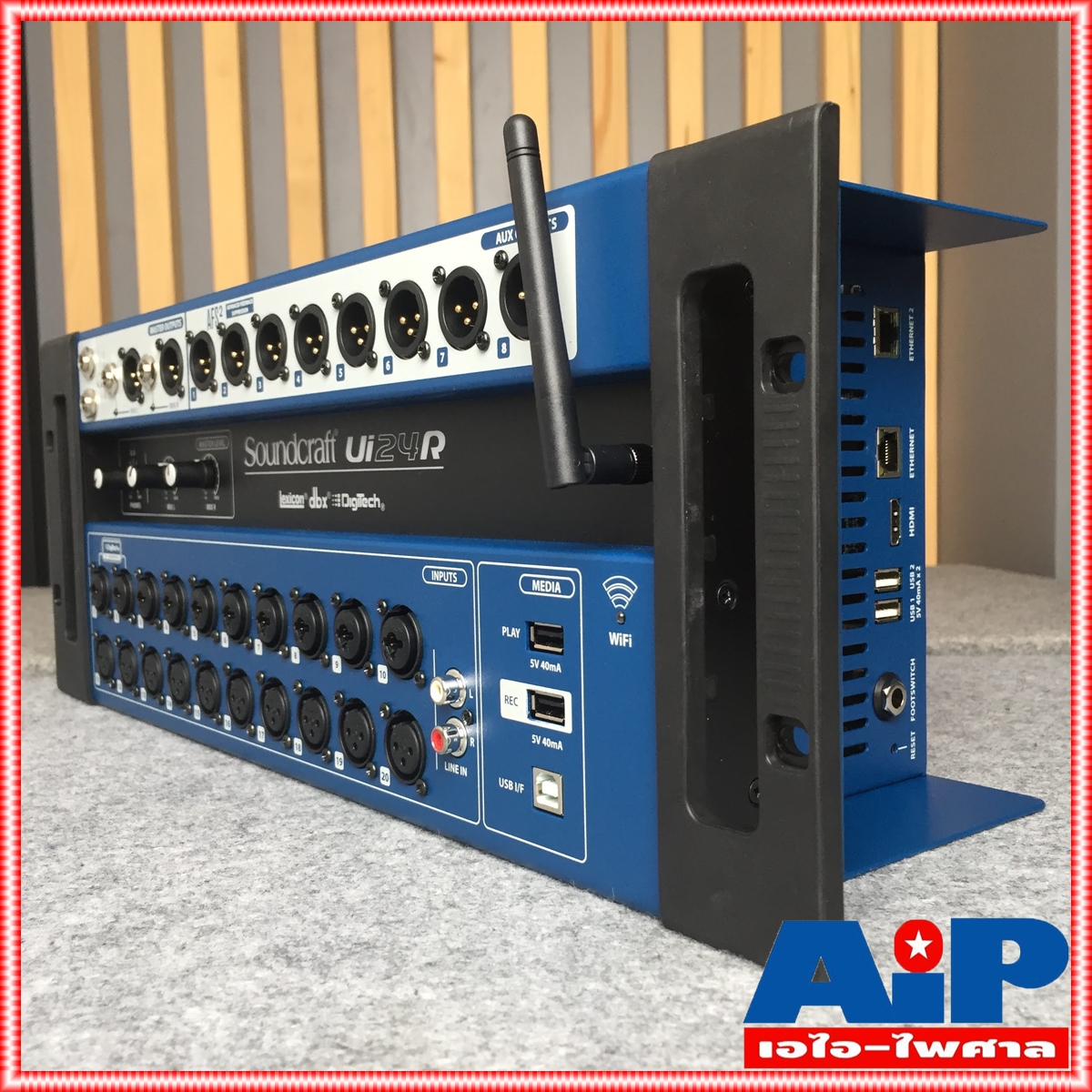 SOUNDCRAFT UI-24R Digital Mixer มิกเซอร์ มิกดิจิตอล เครื่องปรับแต่งเสียง MIX ตัวปรับแต่งเสียง เครื่องเสียง เอไอ-ไพศาล +++