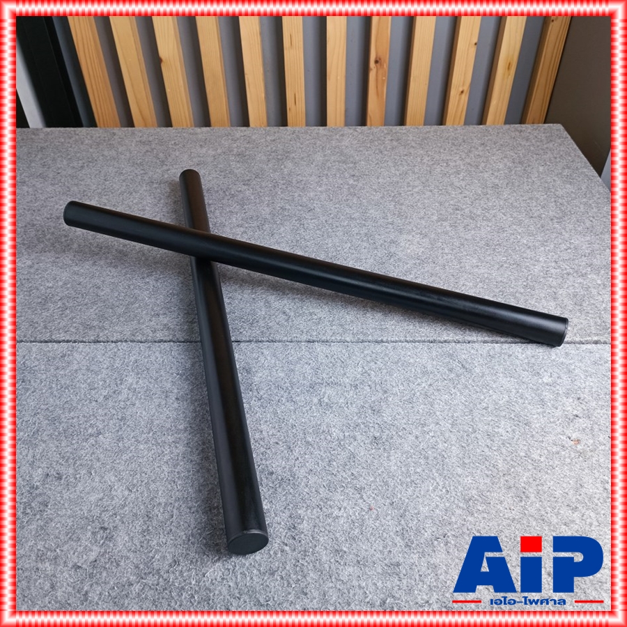 1ท่อน COMPACT ท่อเหล็ก 35mm ยาว65เซนติเมตร ท่อตั้งตู้ลำโพง คอมแพ็ค ท่อเหล็กหนาแข็งแรง สีดำ COM PACT เอไอ-ไพศาล