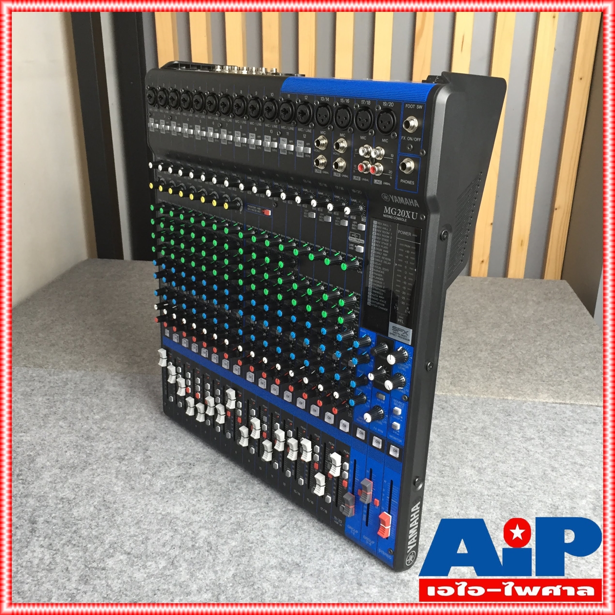 YAMAHA MG20XU MIXING CONSOLE สำหรับงาน กลางแจ้ง แสดงสด สตูดิโอ ติดตั้ง บันทึกเสียง ของแท้ 100% ประกัน สยามยามาฮ่า เอไอ-ไพศาล +++
