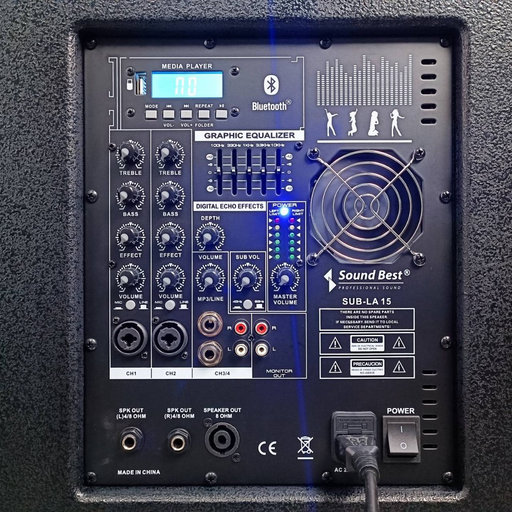 yyy SOUNDBEST SUB-LA15 ชุด ตู้ลำโพง คอลัมน์ ตู้ลำโพงACTIVE Column Speakers SUB LA15 SUBLA15 เอไอ-ไพศาล