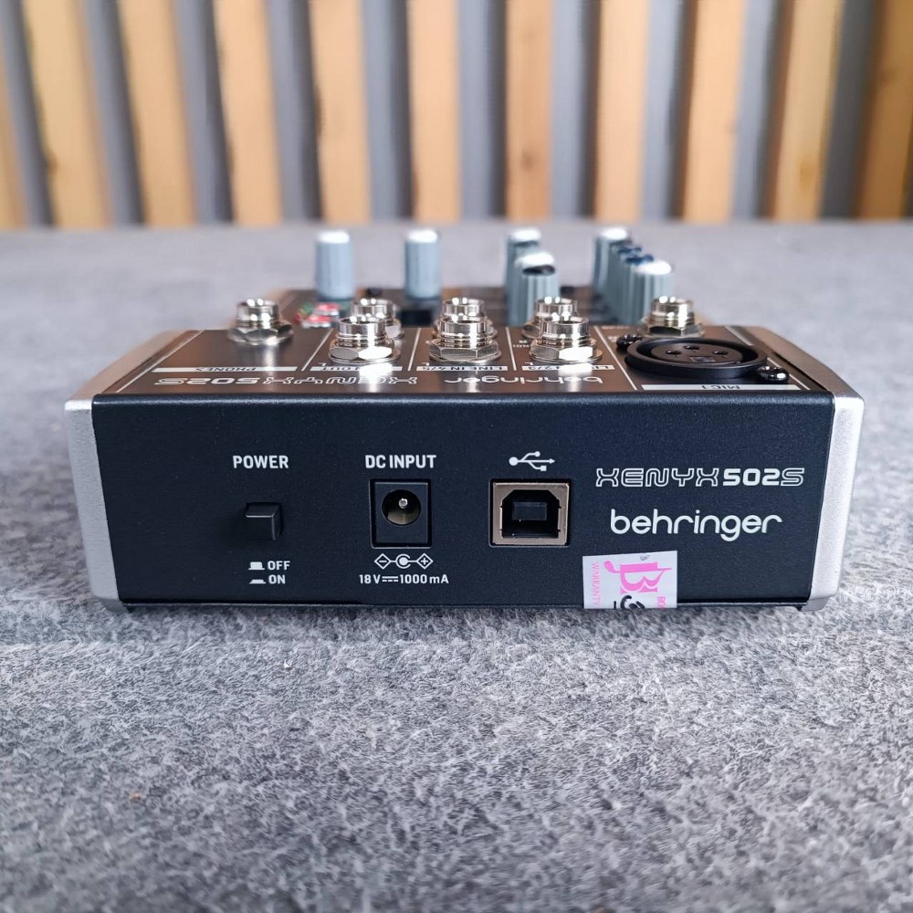 BEHRINGER XENYX-502S mixer มิกเซอร์อนาล็อก เสียบไมค์ได้ 1 ช่อง XENYX502S XENYX 502S เอไอ-ไพศาล +++