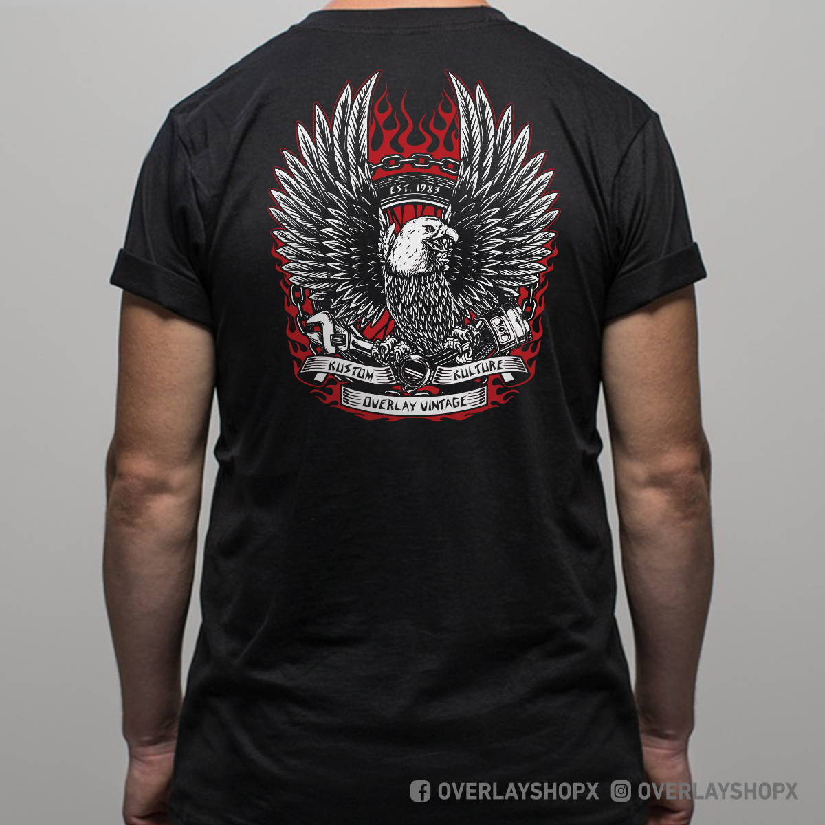 OVERLAY EAGLE TEE