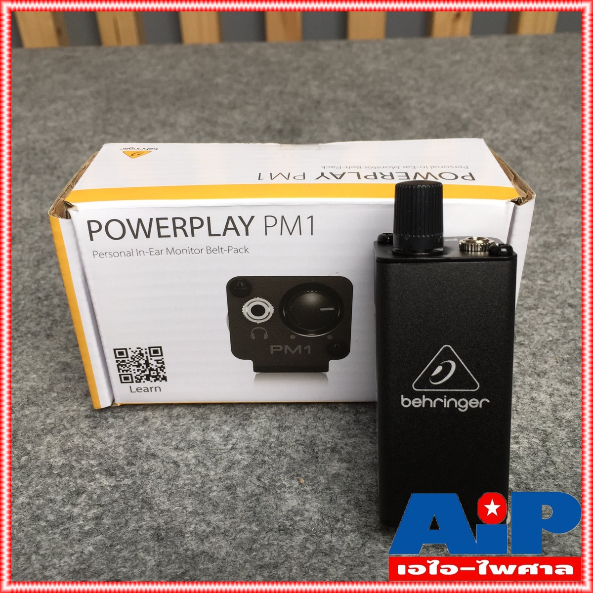 BEHRINGER PM1 in-ear monitor amplifier EarMonitor เครื่องช่วยฟัง หูฟังMonitor เครื่องเสียบหูฟัง เอไอ-ไพศาล +++