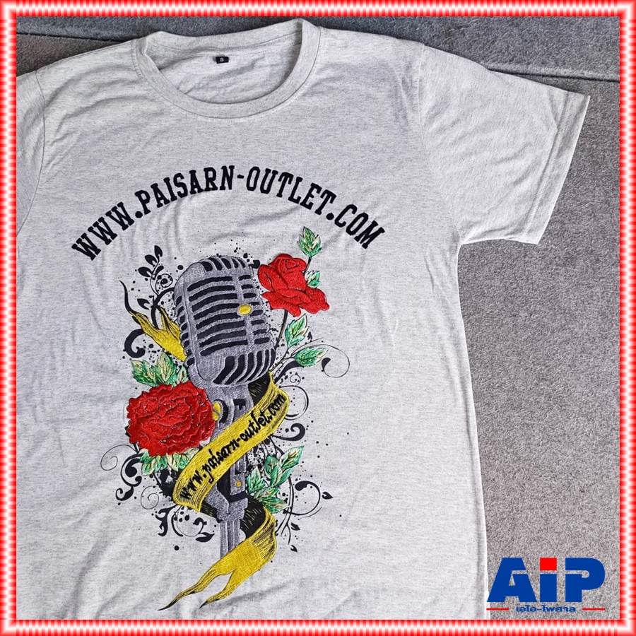 4ไซส์ให้เลือก เสื้อดอกไม้ PAISARN UOTLET Size S/M/L/XXL เสื้อยืด เสื้อยืดไพศาล เอไอ-ไพศาล