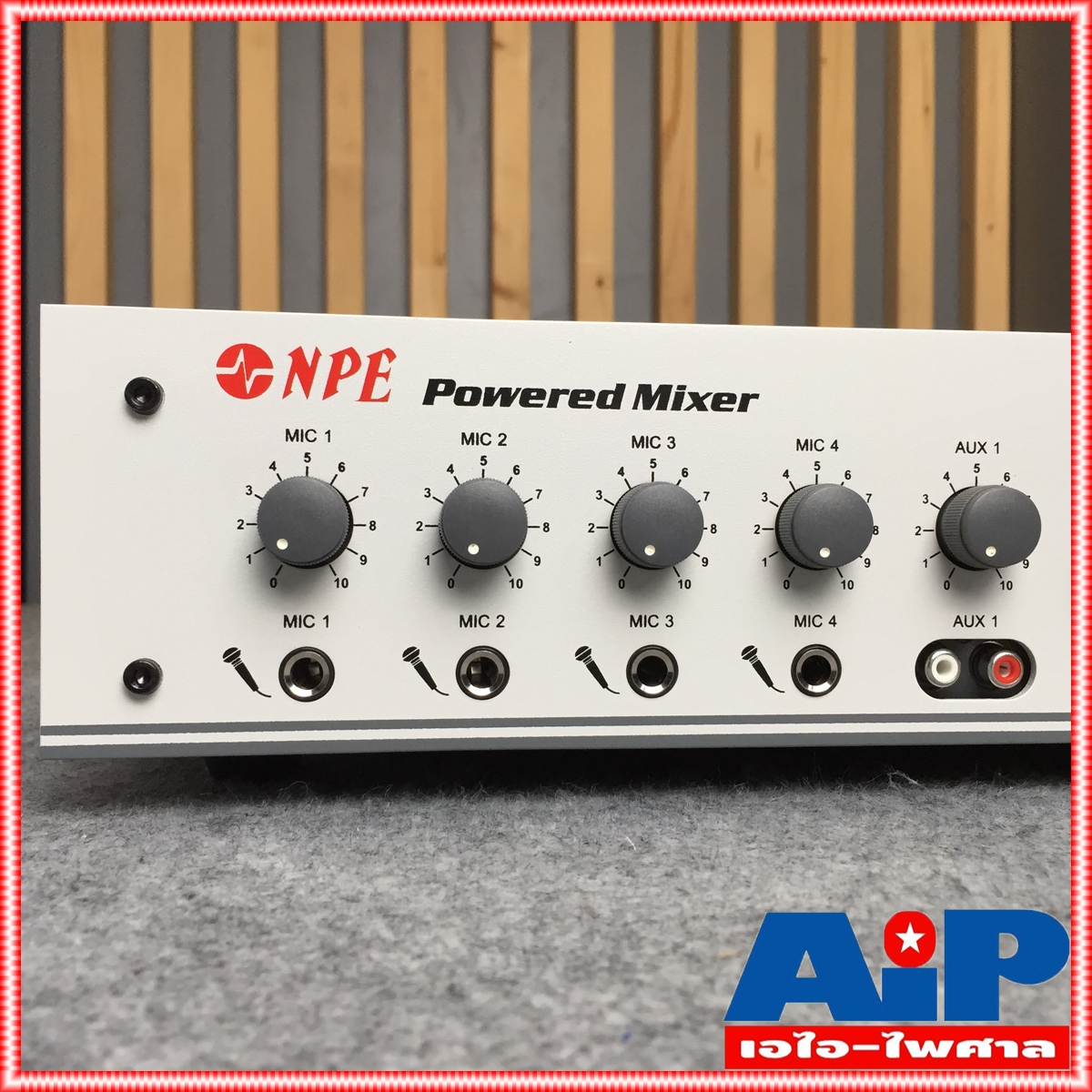 NPE TR-250 POWERMIXER 9kg *สีขาว* เครื่องขยายเสียง 125 วัตต์ TR 250 TR250 power mixer เพาวเวอร์ มิกเซอร์ +++