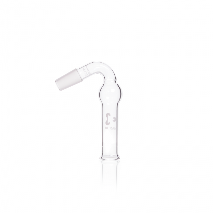 DURAN® Drying Tube,, Bent with standard ground cone, 14/23, 19/26, 24/29, 29/32