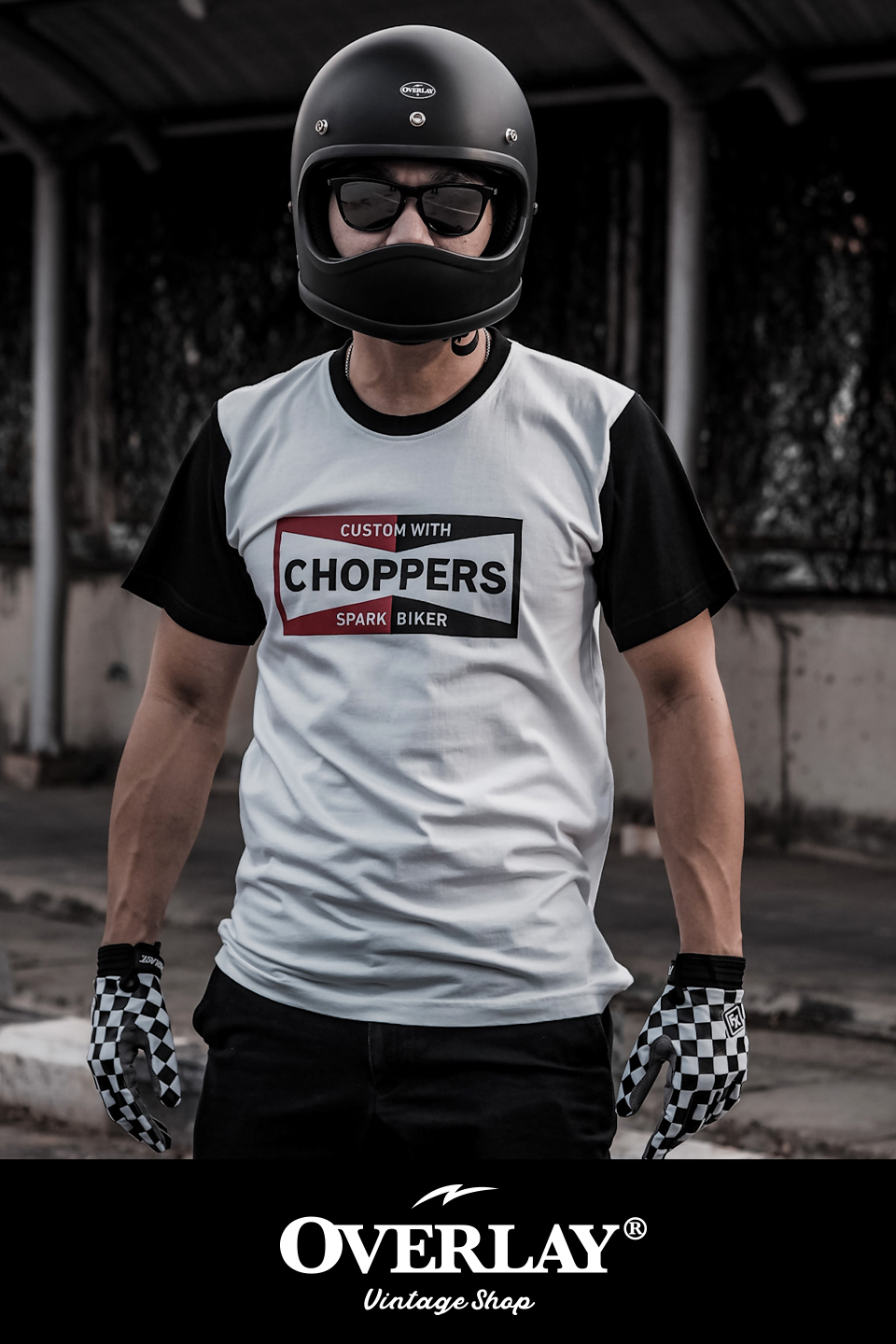 OVERLAY CHOPPERS TEE