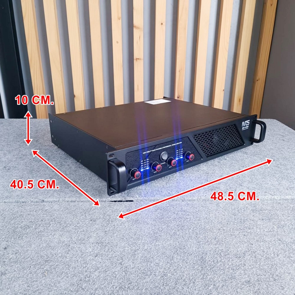 NTS MD-4600 poweramp 4แชนแนล CLASS D+หม้อแปลง เพาเวอร์แอมป์ 4 แชนแนล กำลังขับ 600 วัตต์ที่ 8 โอห์ม เอ็นทีเอส MD 4600 MD4600 เอไอ-ไพศาล