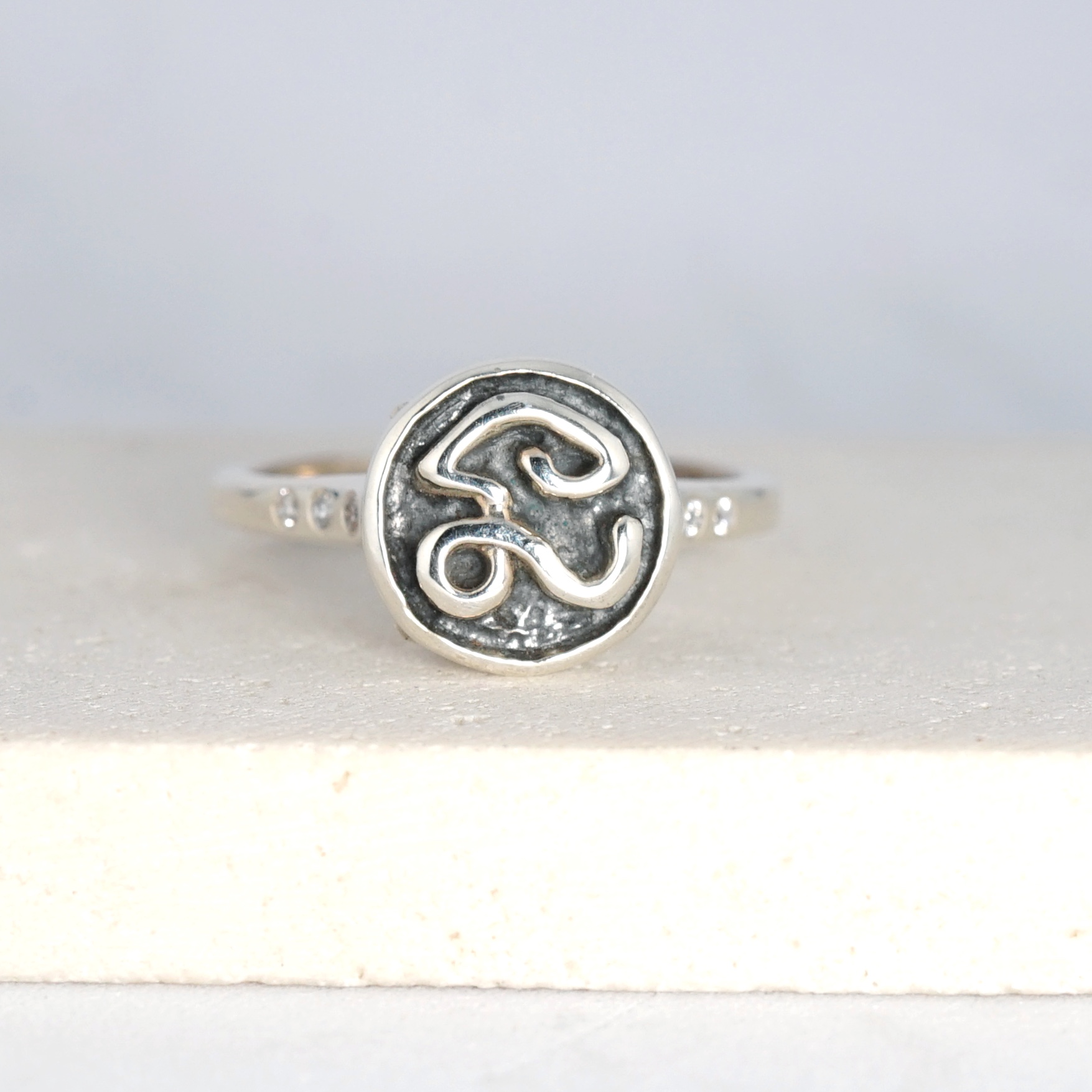 แหวนเงินแท้: แหวนหัวนะโม