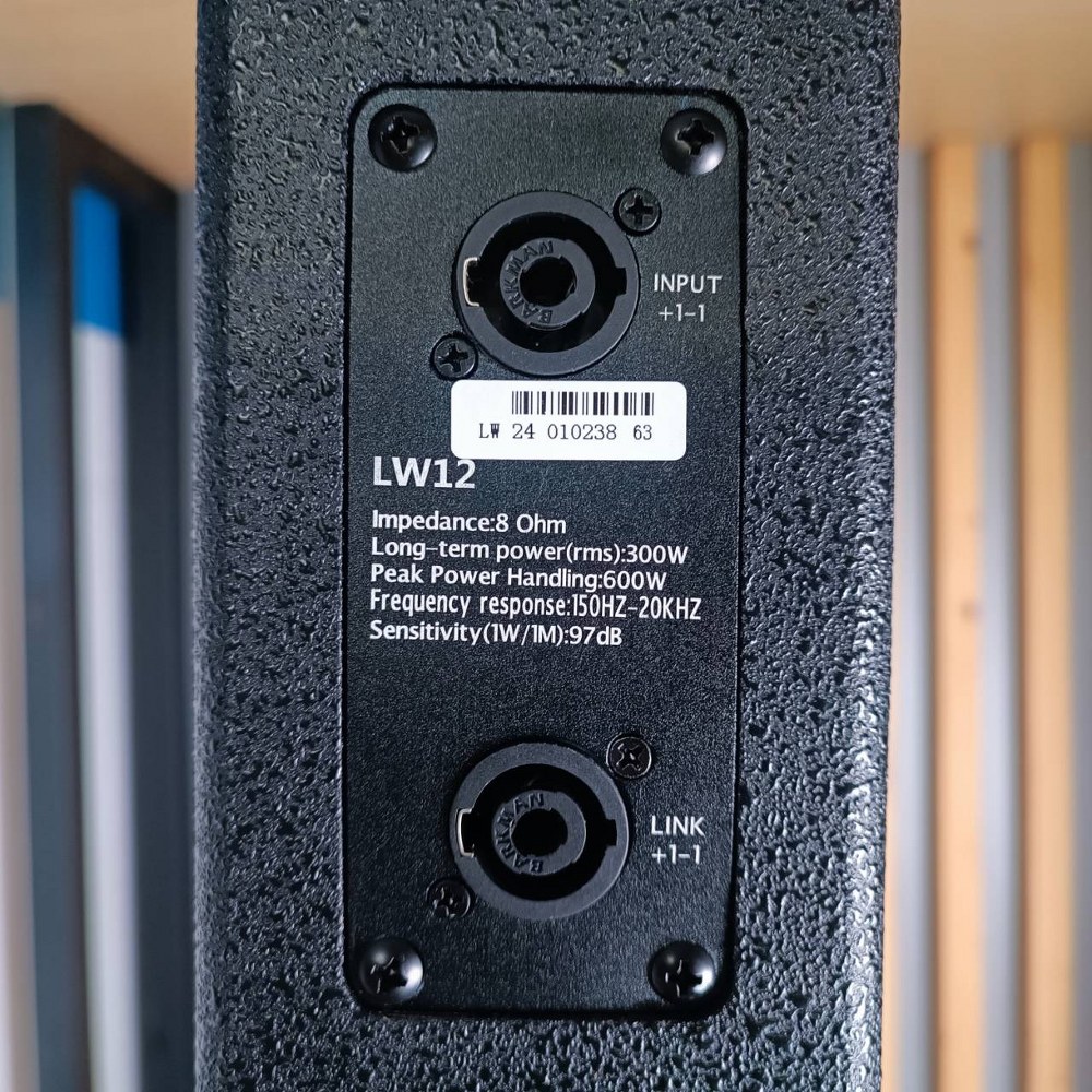 River Acoustics LW12 ลำโพงแอคทีฟ 2×4 นิ้ว ซับ 12 นิ้ว บลูทูธ ความดัง 126 dB ลำโพง ลำโพงคอลัมน์ มีแอมป์ในตัว LW-12 LW 12 เอไอ-ไพศาล +++