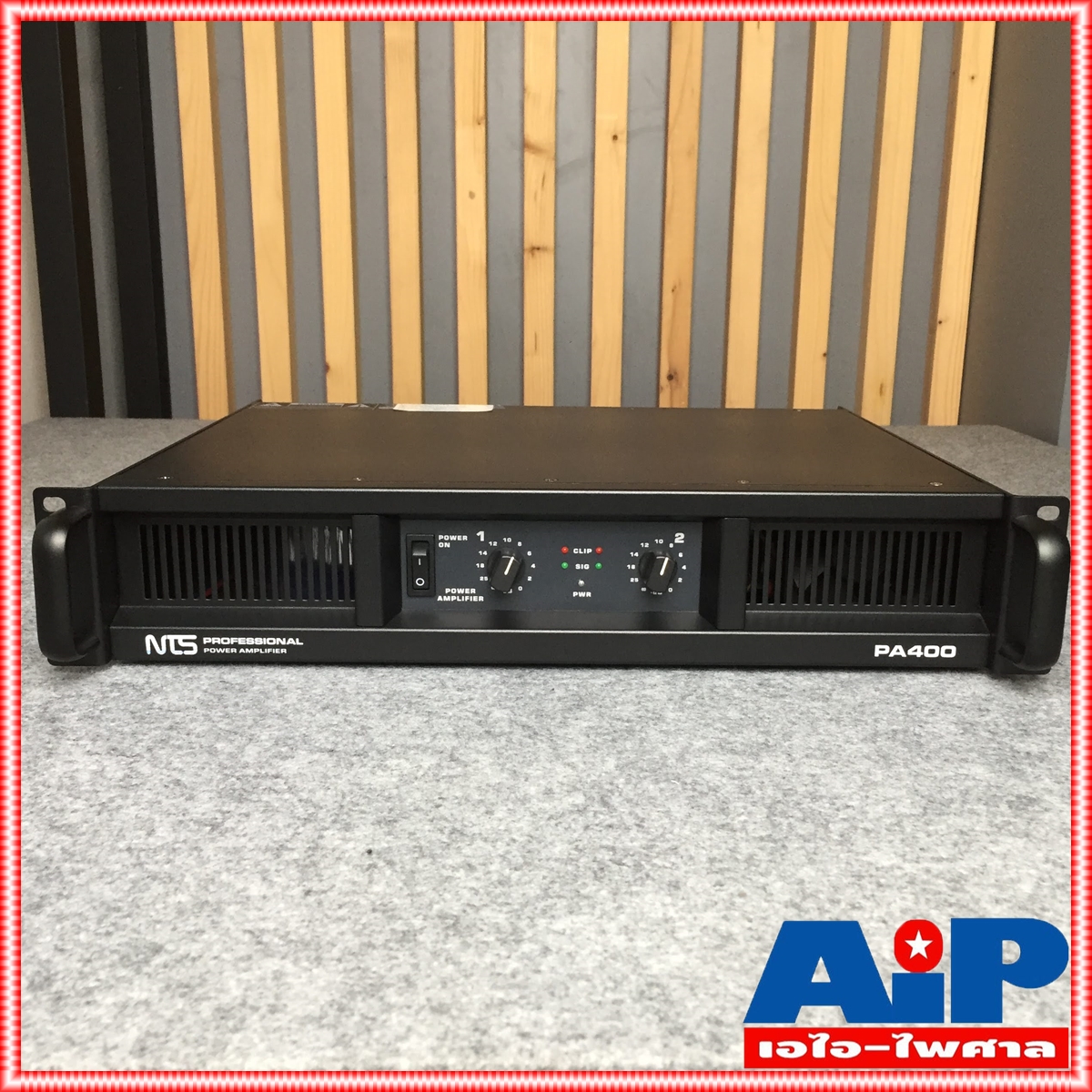 NTS pa400 poweramp เพาเวอร์แอมป์ AMP แอมป์ เครื่องเสียง แอมป์ขยายเสียง เครื่องขยายเสียง เอไอ-ไพศาล