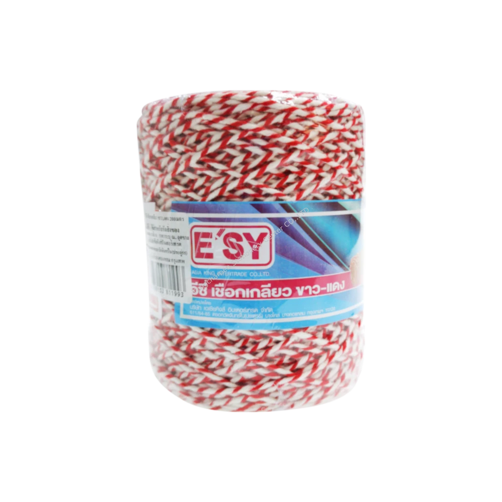 เชือกขาวแดง E-SY 100 ม.