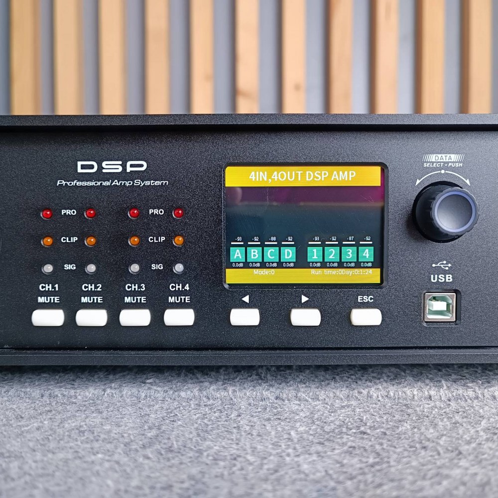 CEANCE E-600QDSP POWER 4CH มีDSP เพาเวอร์แอมป์ แอมป์ E 600QDSP POWER E600QDSP แอมป์ Ce-ance poweramp CE AN CE power amp