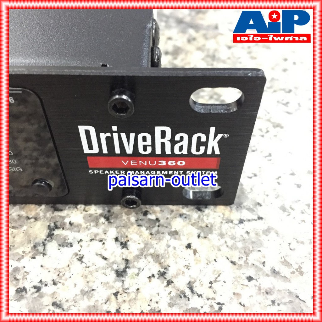 **สินค้าพรีออเดอร์ กรุณาติดต่อแอดมิน** DBX DriveRack VENU360 ครอสดิจิตอล ไดร์แร็ค ครอสดิจิตอลออดิโออินเตอร์เฟสไดร์แร็ค VENU 360 +++ ครอสตัวปรับความถี่ เอไอ-ไพศาล