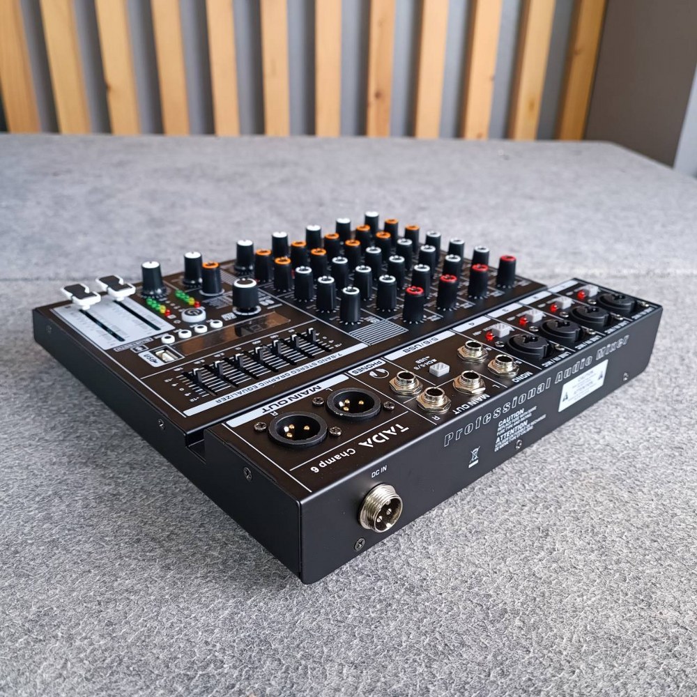 TADA CHAMP-6 MIXER มิกเซอร์อนาล็อก 6 แชนแนล บลูทูธ Bluetooth mixer เอฟเฟคแท้ ธาดา TA DA CHAMP 6 CHAMP6 เอไอ-ไพศาล