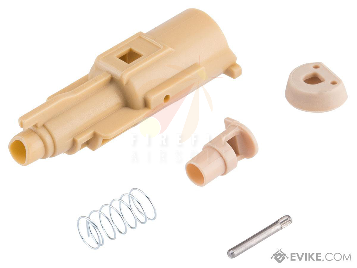 COWCOW TECHNOLOGY ACTION ARMY AAP 01 GBB AIRSOFT ENHANCED PLASTIC NOZZLE SET