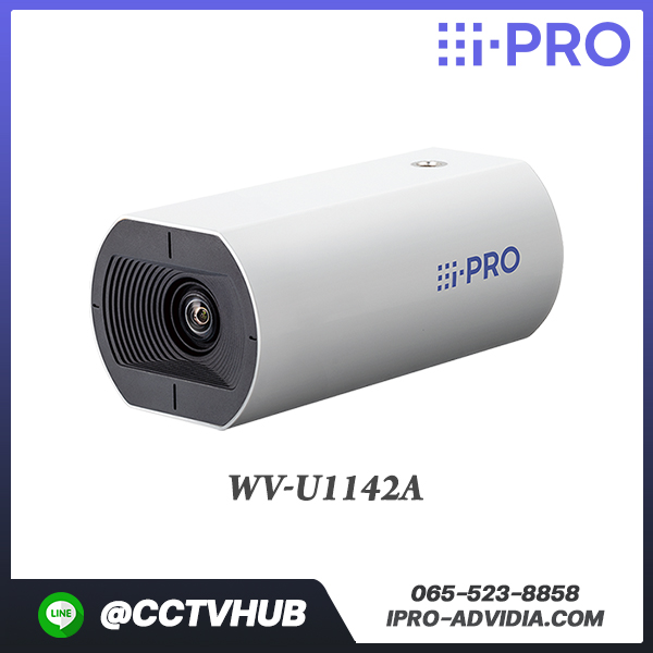 กล้อง I-Pro U-series รุ่น WV-U1142A 4MP Indoor Box Network Camera