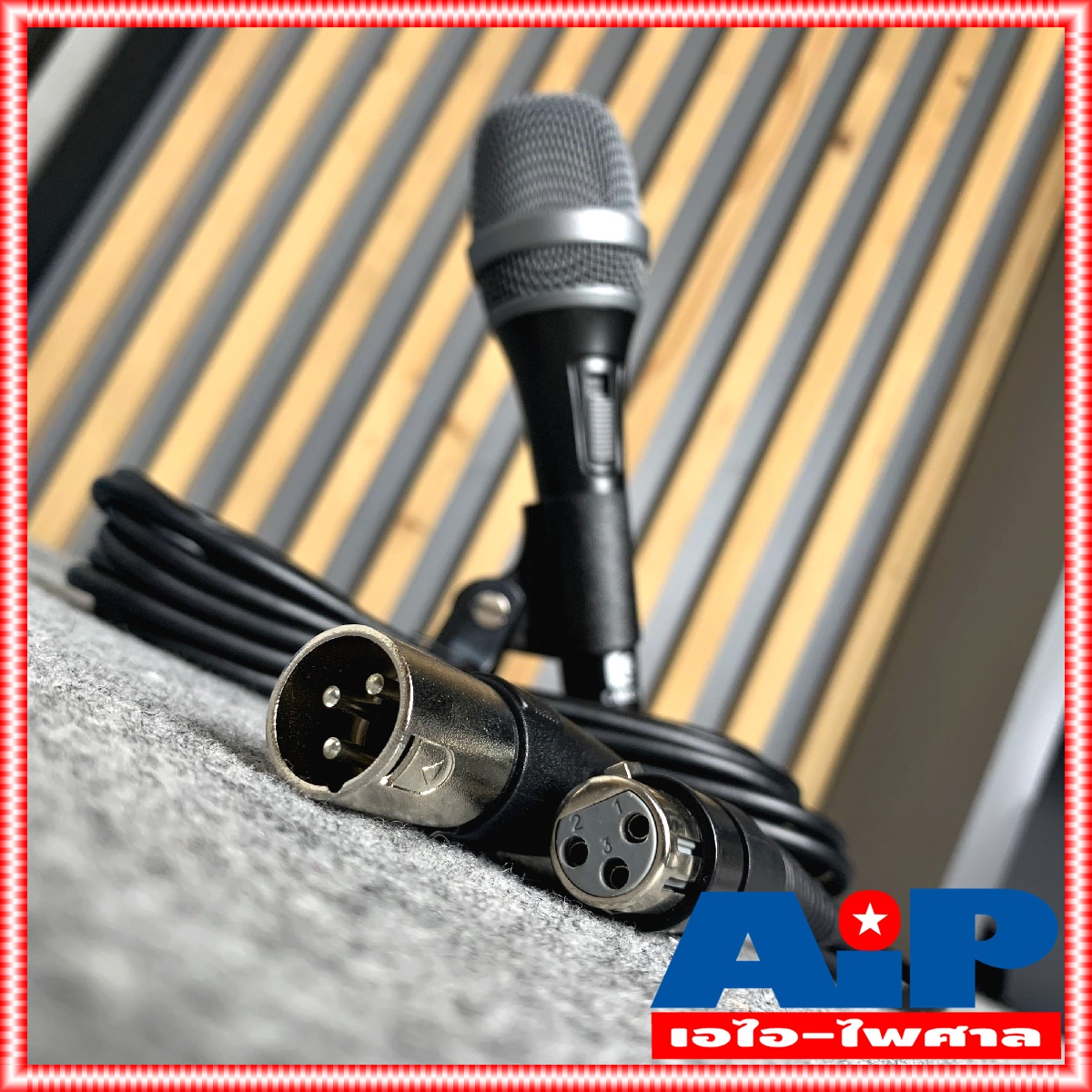 แถมสาย4.5เมตร Carol PS-1 ไมค์พร้อมสาย ไมค์สาย ไมค์ ไมโครโฟน Microphone Mic PS1 PS 1 สายไมค์ XLRหัวท้าย ไมค์ร้องเพลง