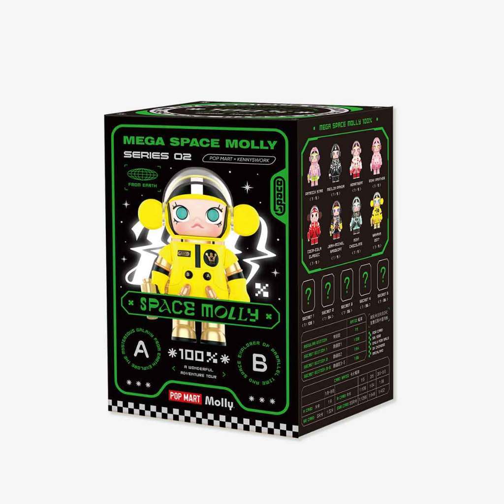 พร้อมส่ง🇹🇭(ของแท้ 100%) ยก Box ฟิกเกอร์ POP MART Mega Space MOLLY 100% V.2 Set A (12 ตัวลุ้นซีเครท