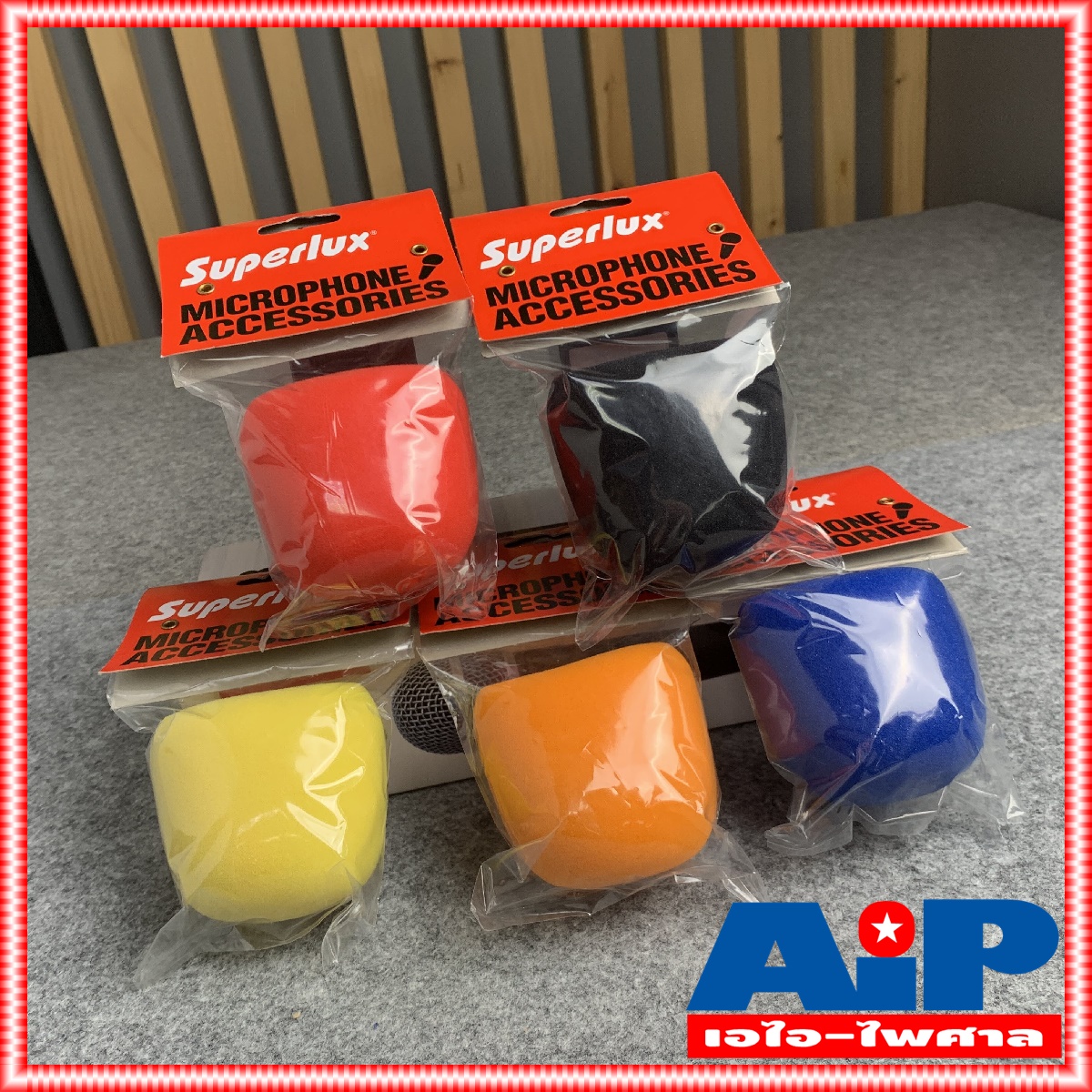 1อัน ฟองน้ำไมค์ Superlux S-40 ฟองน้ำไมโครโฟน s40 ซุปเปอร์ลักซ์ s 40 ฟองน้ำไมค์โครโฟน ใช้ได้ทั้งหัวไมค์สายและไมค์ลอย